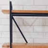 etagère bois metal