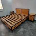 lit industriel avec tiroirs fabriqué en nos ateliers en Algérie