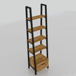 Meuble étagère fabriqué au style industriel, pour un design moderne