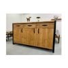 Buffet Industriel Bois Massif - Image 4