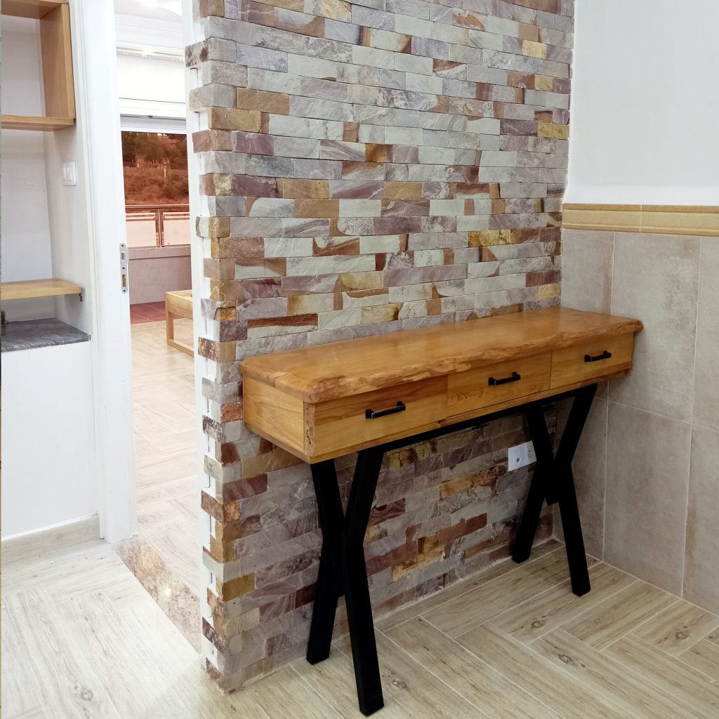 table console industriel